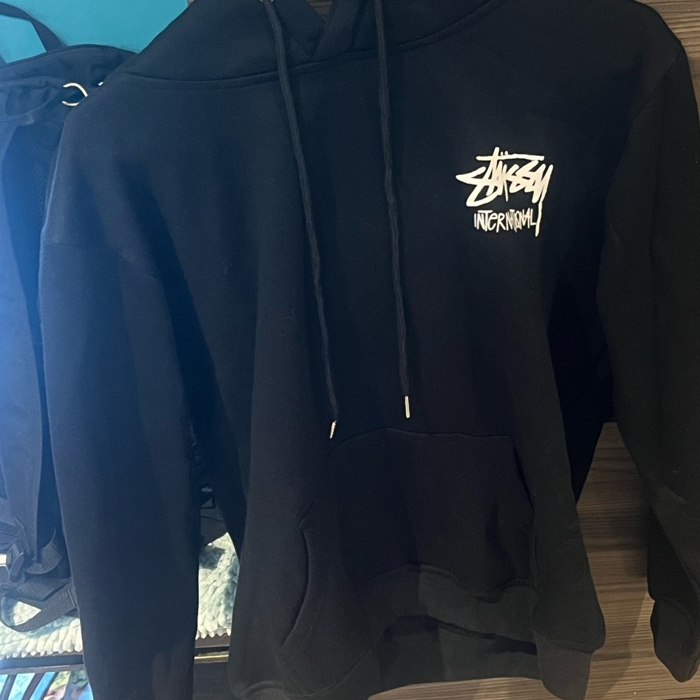 Stussy Classic Black Pullover